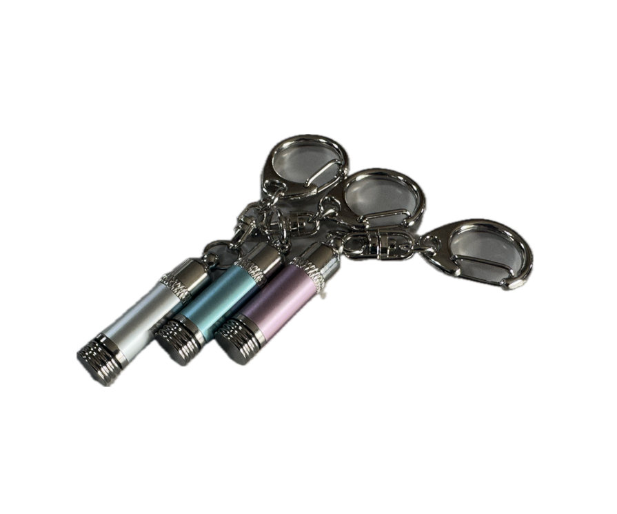メタッリックミニカプセルキーホルダー